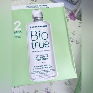 Bausch + Lomb 2 Pack Biotrue Multi Purpose Solution 20z